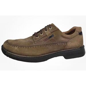 Ecco‎ Fusion Moc Mens Size 12 Shoes Brown Leather Casual Oxfords Walking Shoes